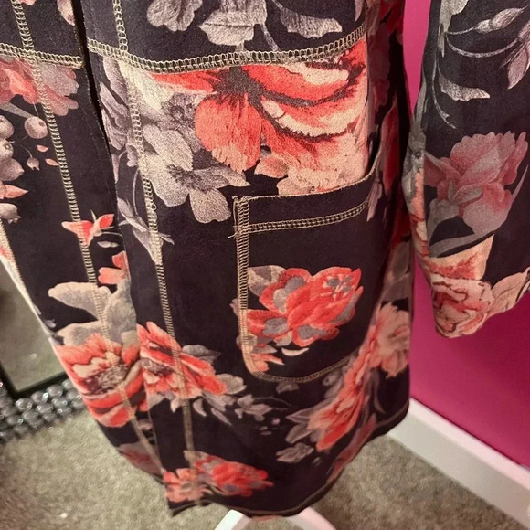 Anthropology faux suede jacket - Picture 2 of 4